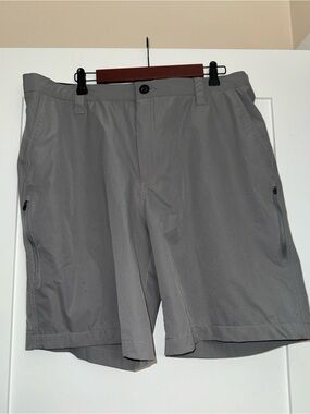 Orvis Men's Gray Outdoor Sport Tech Shorts Sz 38